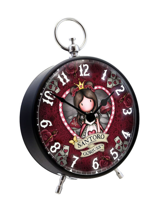 Santoro Finding My Way Tabletop Clock with Alarm 995GJ05