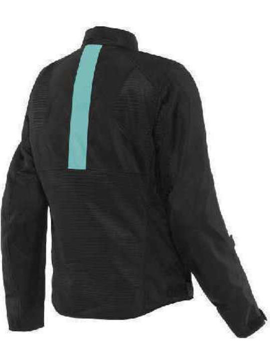 Dainese Risoluta Air Tex Lady Summertime Women's Riding Jacket Black/Acqua-Green