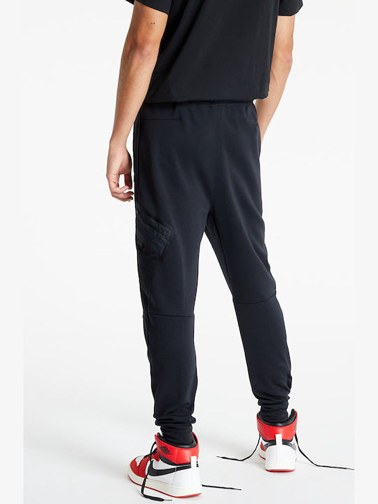 Statement Cargo Ποδοσφαιρικό Παντελόνι Φόρμας Dri-Fit με Λάστιχο Μαύρο