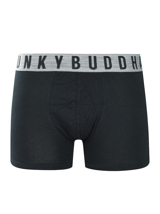 Herren Boxershorts Grey / Navy / Black mit Mustern 3Packung
