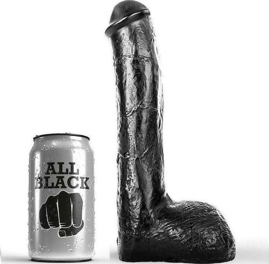 All Black Josef Dildo Анално дилдо Black 23см