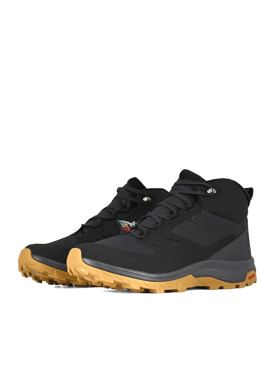 Salomon Outsnap CSWP Men's Hiking Boots Black / Ebony / Gum