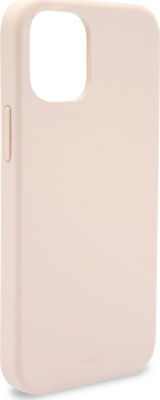 Puro Icon Anti-Microbial Silicone Back Cover Pink (iPhone 13 Pro)