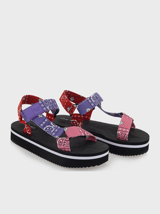 Camping7-LT Flatforms Damen Sandalen