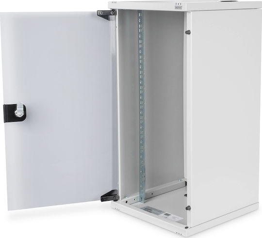 Digitus Wall Mounted Rack Cabinet 12U 31.2x30x59.2cm Gray DN-10-12U