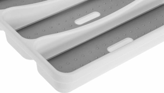 Viosarp Divizor De Sertar Din Plastic Alb 33x41x5cm Viosarp Divizor De Sertar Din Plastic Alb 33x41x5cm