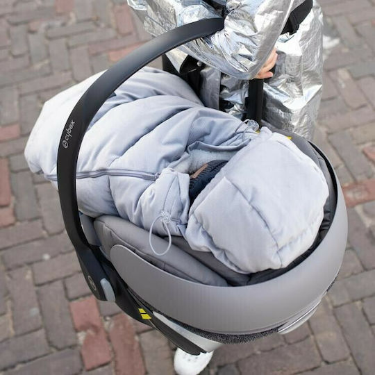 La Millou Aspen Baby Stroller Footmuff Royal Navy with Velvet Lining 85x50cm