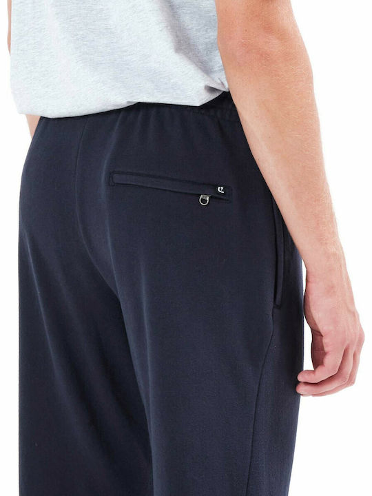 Sweatpants with Elastic Navy Blue