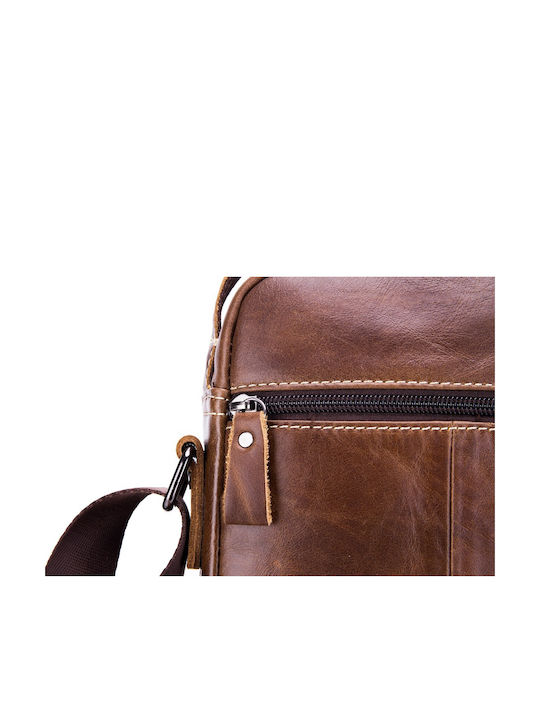 Leather Men's Bag Shoulder / Crossbody Brown