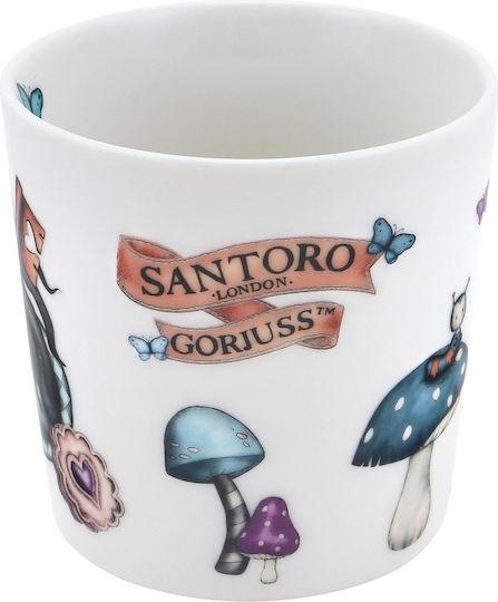 Santoro Curiosity Κούπα Κεραμική Λευκή