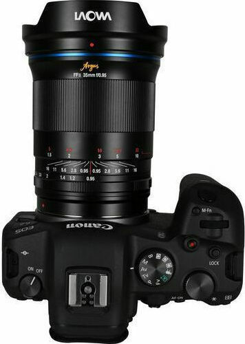 Laowa Voller Rahmen Kameraobjektiv Argus 35mm f/0.95 FF Weitwinkel für Canon RF Mount Black
