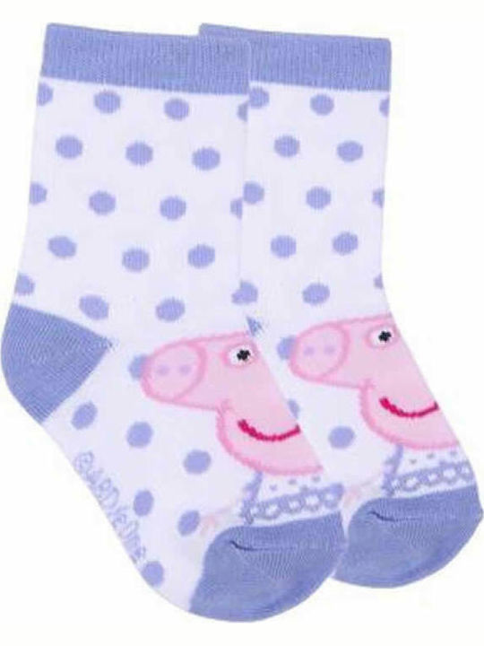 Cerda Παιδικές Κάλτσες Μακριές Peppa Pig Ροζ 5 Ζευγάρια