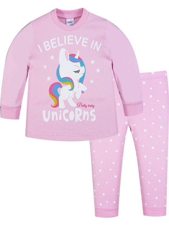 Pretty Baby Kids' Pajamas Winter Pink