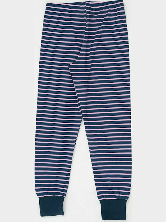 Pretty Baby Παιδική Πιτζάμα Χειμωνιάτικη Navy Μπλε