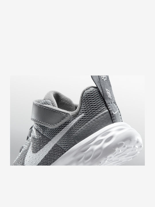 Revolution 6 Incaltaminte Sport Copii Alergare Cu Închidere Hoop & Loop Iron Grey / White / Smoke Grey