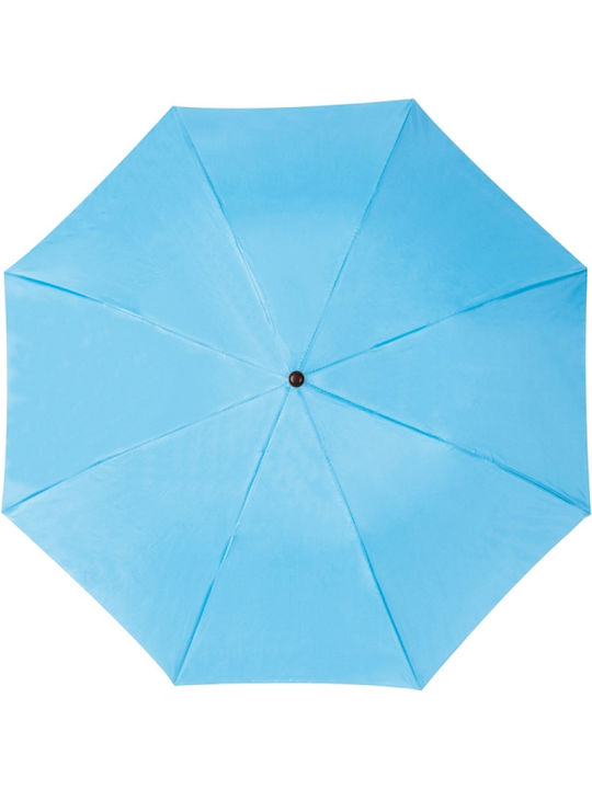 Macma Werbeatrikel Ομπρέλα Βροχής Σπαστή Γαλάζια