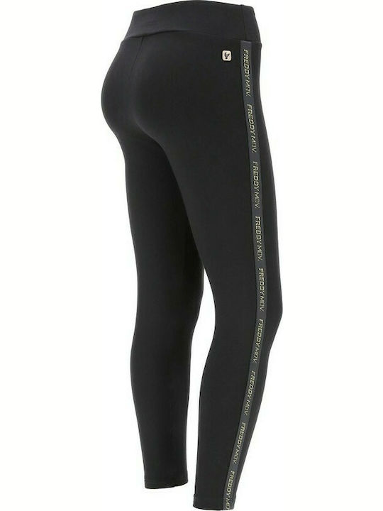 Freddy Women's Long Training Legging with Fleece Lining Gold