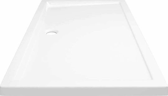 vidaXL Rectangular Acrylic Shower White 70x120x4cm