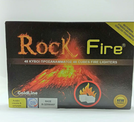 Goldline Rock Fire Кубчета за запалване 48бр