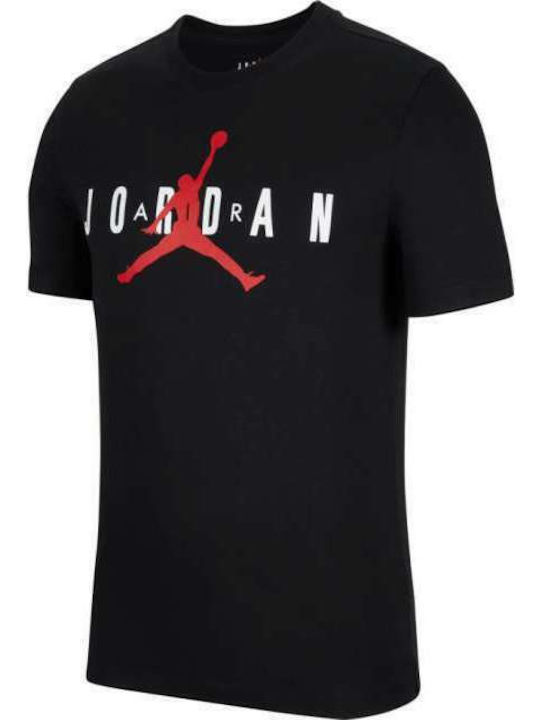 Wordmark Αθλητικό T-shirt Μαύρο