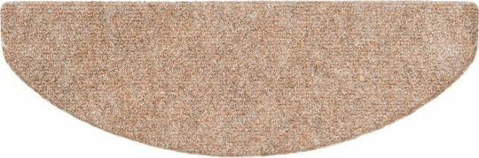 vidaXL Πατάκια Σκάλας Καφέ 65x21x4cm 132696 15τμχ