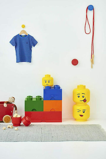 LEGO Lego Wall Bracket Παιδική Κρεμάστρα Πολλαπλών Θέσεων Πλαστική Red/Yellow/Blue 3τμχ