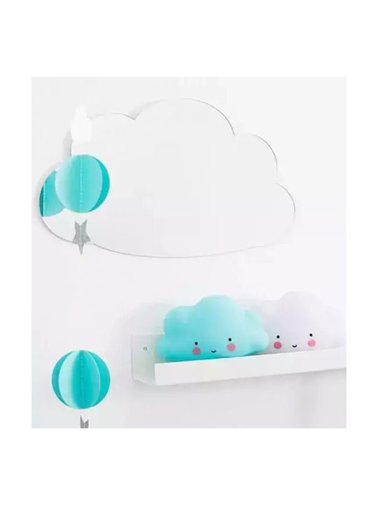 Interbaby Lumini LED Lampă decorativă pentru copii Norisor Roz 15.5x8.3x9.2εκ.