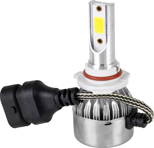 GloboStar Lampen Auto C6 H10 Canbus LED 6000K Kaltes Weiß 8-48V 72W 2Stück