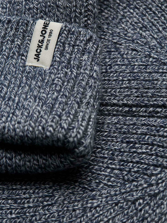 Jack & Jones Beanie Männer Beanie Gestrickt in Marineblau Farbe