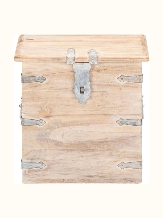 vidaXL Wooden Outdoor Storage Box Ξύλο Ακακίας 40x40x40cm