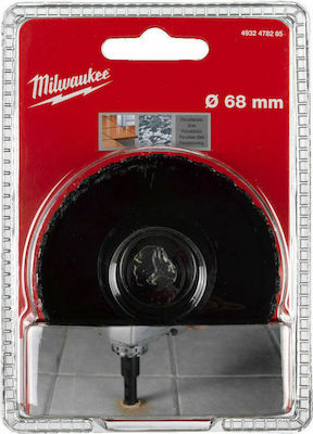 Milwaukee Diamond Crown Threading Set Diamond Max M14 Dry Cutting with Diameter 68mm for Metal and Tile