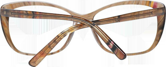 Rodenstock Γυναικείος Κοκκάλινος Σκελετός Γυαλιών Πεταλούδα Καφέ R5333 D
