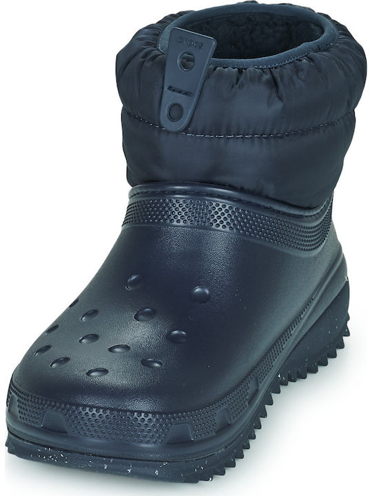 Classic Neo Puff Shorty Women's Chelsea Boots Navy Blue