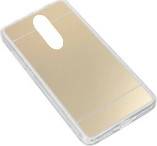 Forcell Forcell Back Cover Σιλικόνης Χρυσό (Huawei Mate 10 Lite)