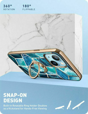 Supcase I-Blason Cosmo Snap Silicone Back Cover Ocean Blue (iPhone 13)