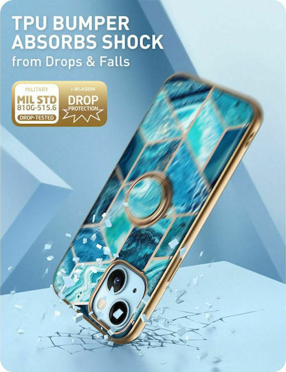 Supcase I-Blason Cosmo Snap Back Cover Σιλικόνης Ocean Blue (iPhone 13)