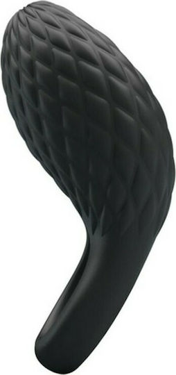 Pretty Love Heloise Silicone Vibrating Cock Ring Black