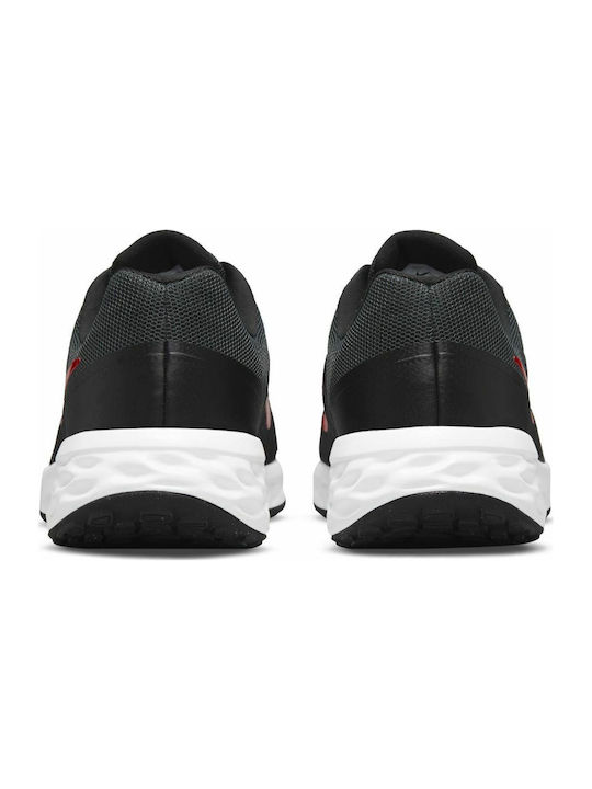 Revolution 6 Next Nature Ανδρικά Αθλητικά Παπούτσια Running Black / University Red / Anthracite