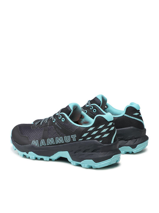 Mammut Sertig II GTX Γυναικεία Ορειβατικά Παπούτσια Αδιάβροχα με Μεμβράνη Gore-Tex Μαύρα
