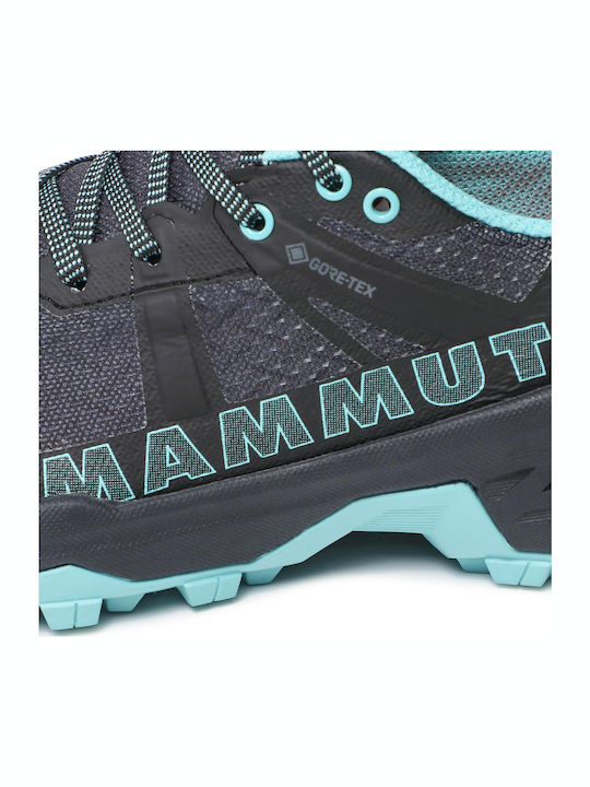 Mammut Sertig II GTX Γυναικεία Ορειβατικά Παπούτσια Αδιάβροχα με Μεμβράνη Gore-Tex Μαύρα