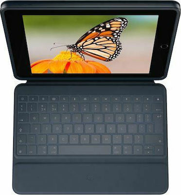 Logitech Rugged Combo 3 Flip Cover with Keyboard English US Black (iPad 2019/2020/2021 10.2'') 920-010103