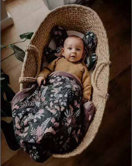 Makaszka Pillow Stroller Blue Butterfly