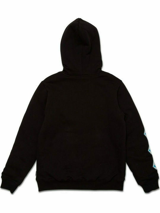 Volcom Boys Hooded Sweatshirt with Zipper Black