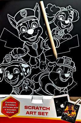 Joconda Malerei Paw Patrol Kratzen und Enthüllen
