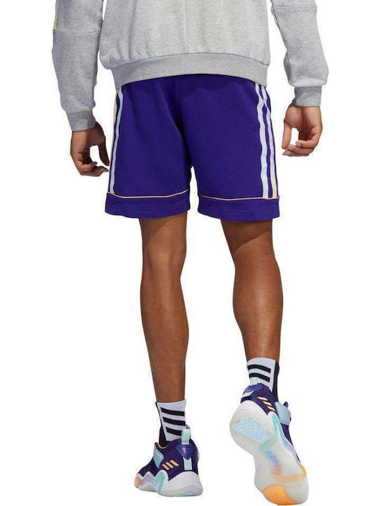 adidas Αθλητική Ανδρική Βερμούδα Μωβ