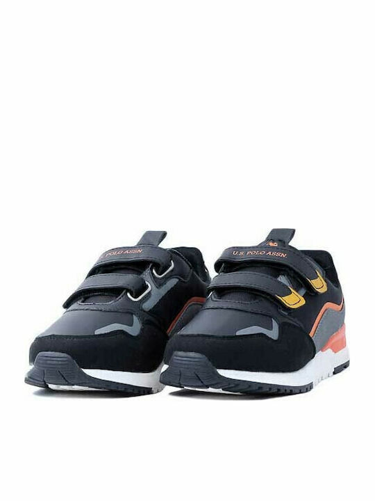 Kids Sneakers with Scratch Black