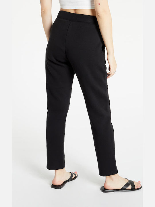 Champion Hohe Taille Damen-Sweatpants Schwarz