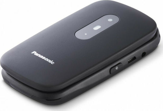 Panasonic KX-TU446 Telefon Mobil Single Slot SIM cu Butoane Mari Negru