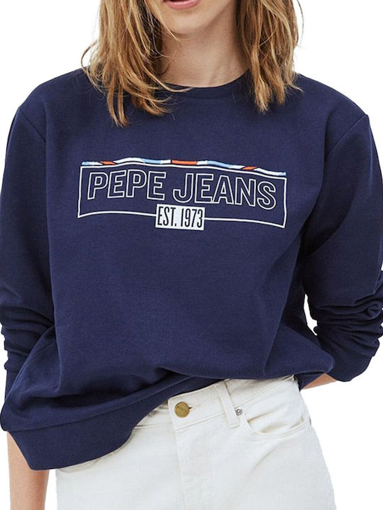 Betsy Γυναικείο Φούτερ Navy Μπλε