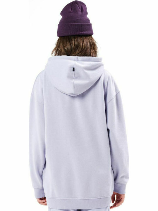 Μακρύ Γυναικείο Φούτερ Lilac
